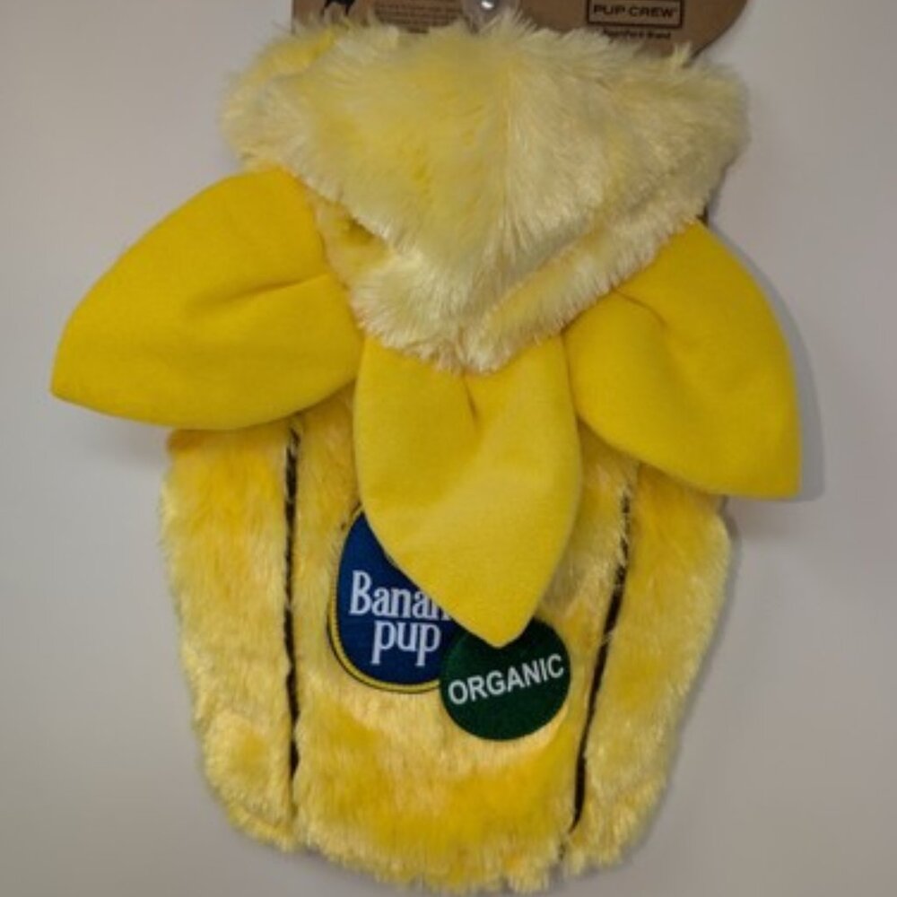Chihuahua/small Dog Costume Banana Pup Organic Costume Pup Crew CUTE Furry